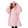 Pink - Lifestyle - Barbie Girls Sherpa Hoodie Blanket