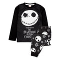 Black-White - Front - Nightmare Before Christmas Boys Pyjama Set