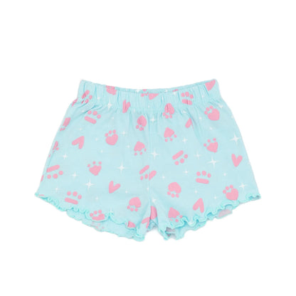 Blue - Side - Gabby´s Dollhouse Girls A Meow Zing Short Pyjama Set