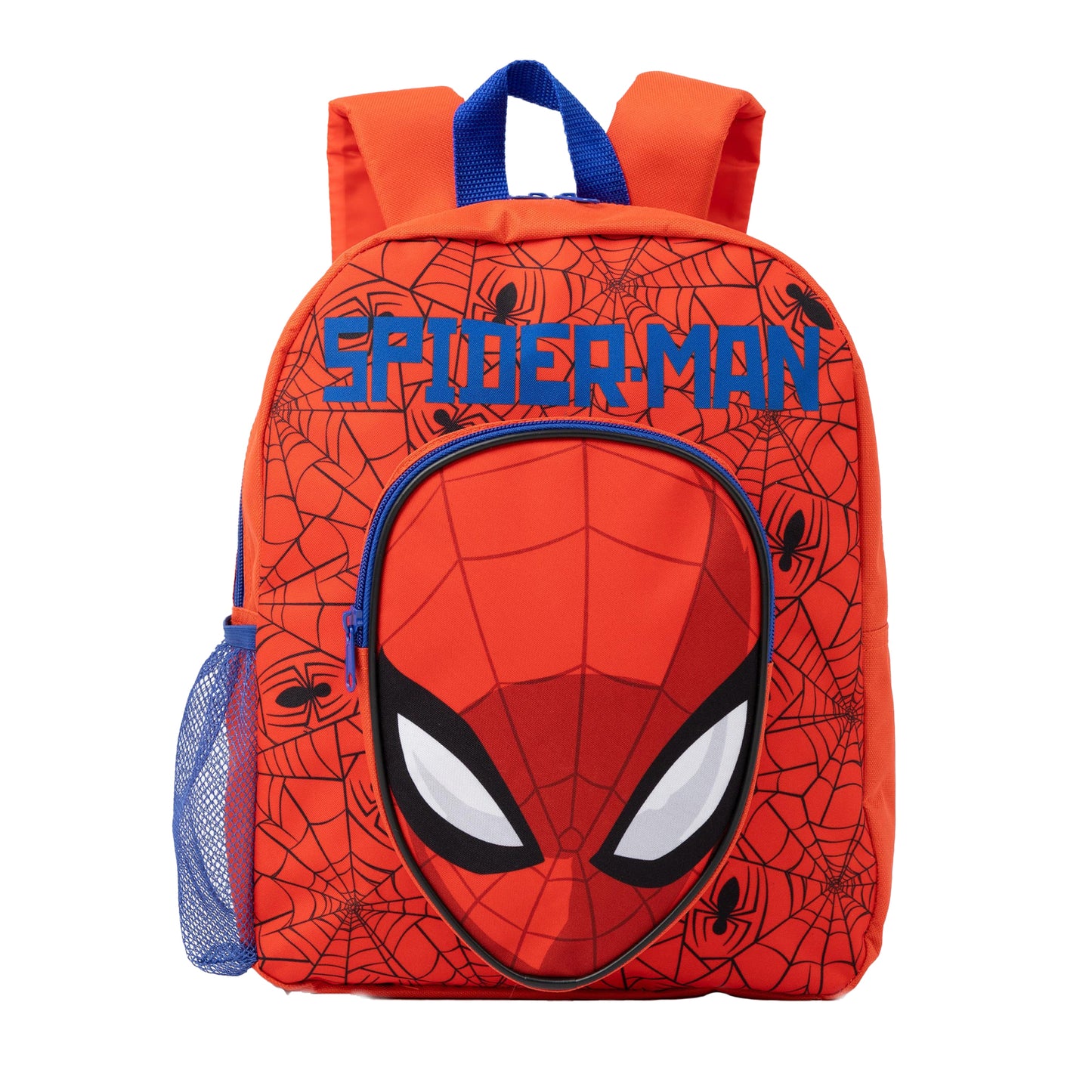 Red - Side - Spider-Man Childrens-Kids Backpack Set (Pack Of 4)