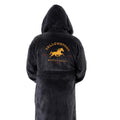Navy Blue - Back - Yellowstone Mens Dutton Ranch Hooded Robe