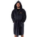 Navy Blue - Front - Yellowstone Mens Dutton Ranch Hooded Robe