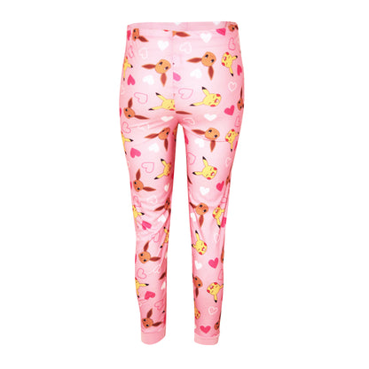 White-Pink - Lifestyle - Pokemon Girls Besties Long Leg Pyjama Set