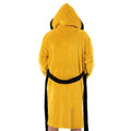 Yellow - Back - Star Trek Mens Logo Dressing Gown