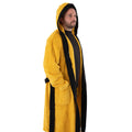 Yellow - Side - Star Trek Mens Logo Dressing Gown