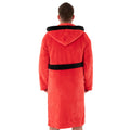 Red - Back - Star Trek Mens Logo Dressing Gown