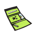 Green - Back - Minecraft Logo Creeper Wallet