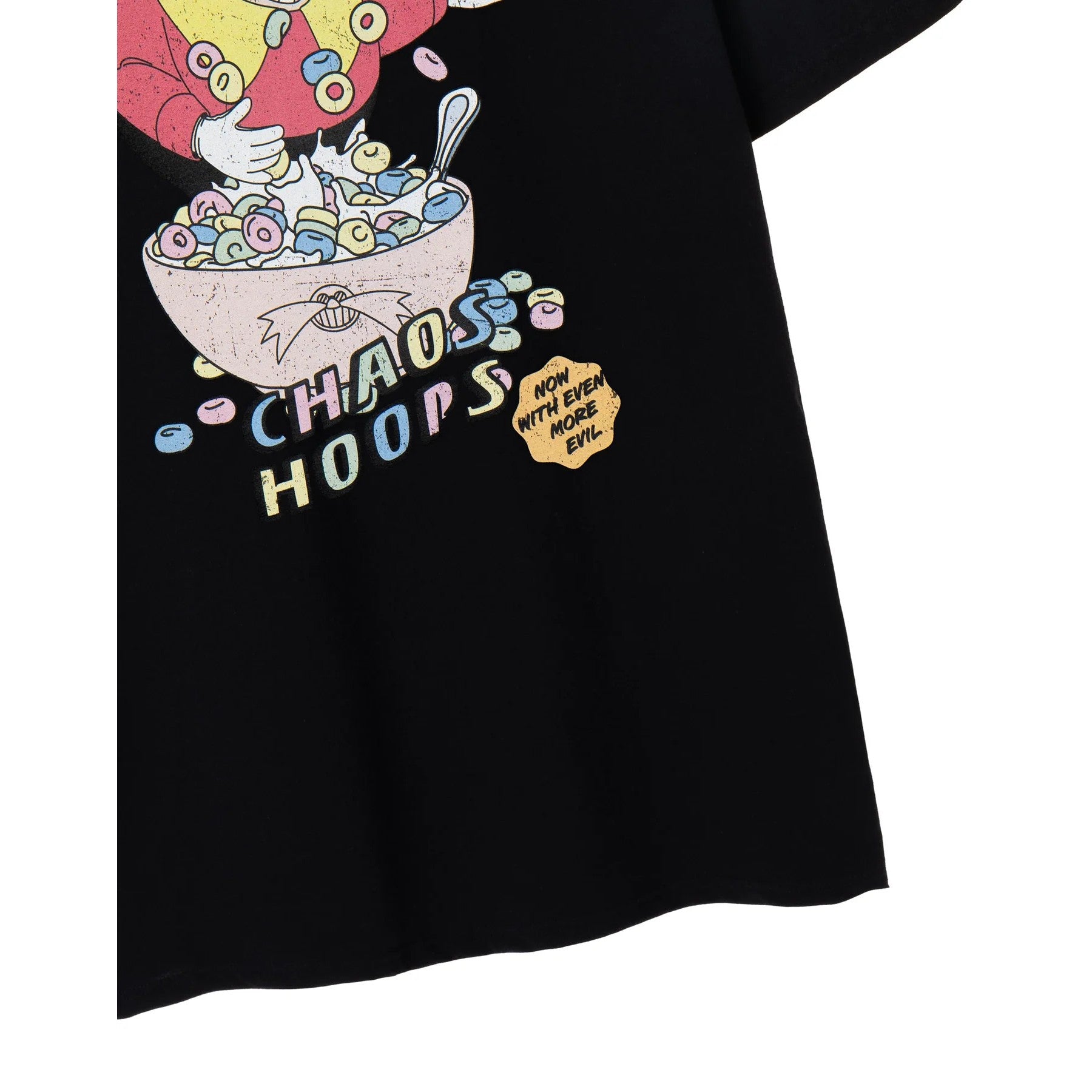 Black - Lifestyle - Sonic The Hedgehog Mens Chaos Hoops T-Shirt