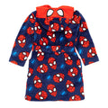 Blue-Red - Back - Spider-Man Boys Dressing Gown