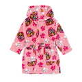 Pink - Front - Paw Patrol Girls Hooded Dressing Gown