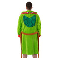 Green - Back - Teenage Mutant Ninja Turtles Mens Raphael Robe