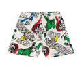 White-Multicoloured - Side - Marvel Boys Superhero Short Pyjama Set