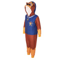 Blue-Brown-Yellow - Side - Paw Patrol Childrens-Kids Chase All-In-One Nightwear
