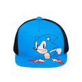 Blue-Black - Back - Sonic The Hedgehog Childrens-Kids Sunglasses Baseball Cap Set