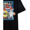 Black - Back - SpongeBob SquarePants Mens Group Shot Short-Sleeved T-Shirt