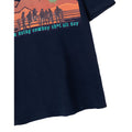 Navy - Back - Yellowstone Mens Cowboy Short-Sleeved T-Shirt