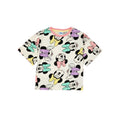 White - Side - Minnie Mouse Girls All-Over Print Short Pyjama Set