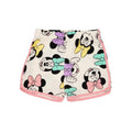 White - Side - Minnie Mouse Girls All-Over Print Short Pyjama Set