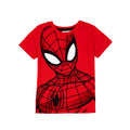Black-Red - Side - Spider-Man Boys Close Up Pyjama Set