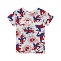 Grey - Side - Spider-Man Boys Short-Sleeved Pyjama Set
