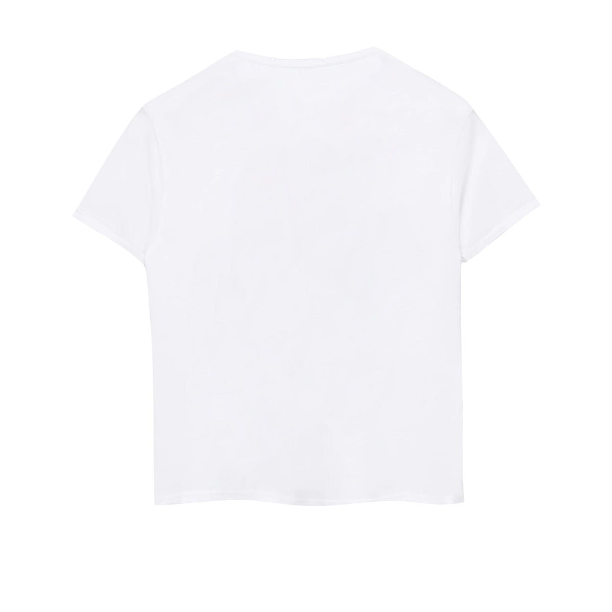 White - Back - Sonic The Hedgehog Childrens-Kids Tails Short-Sleeved T-Shirt