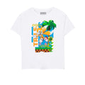 White - Front - Sonic The Hedgehog Childrens-Kids Tails Short-Sleeved T-Shirt