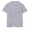 Grey Marl - Back - Sonic The Hedgehog Childrens-Kids Knuckles Short-Sleeved T-Shirt