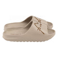 Brown - Side - Pusheen Girls Moulded Footbed Sliders