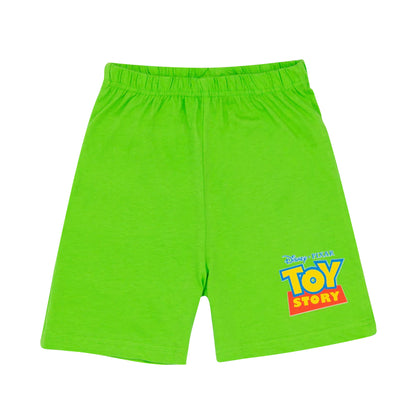 Green - Lifestyle - Toy Story Boys Buzz Lightyear Costume Short Pyjama Set