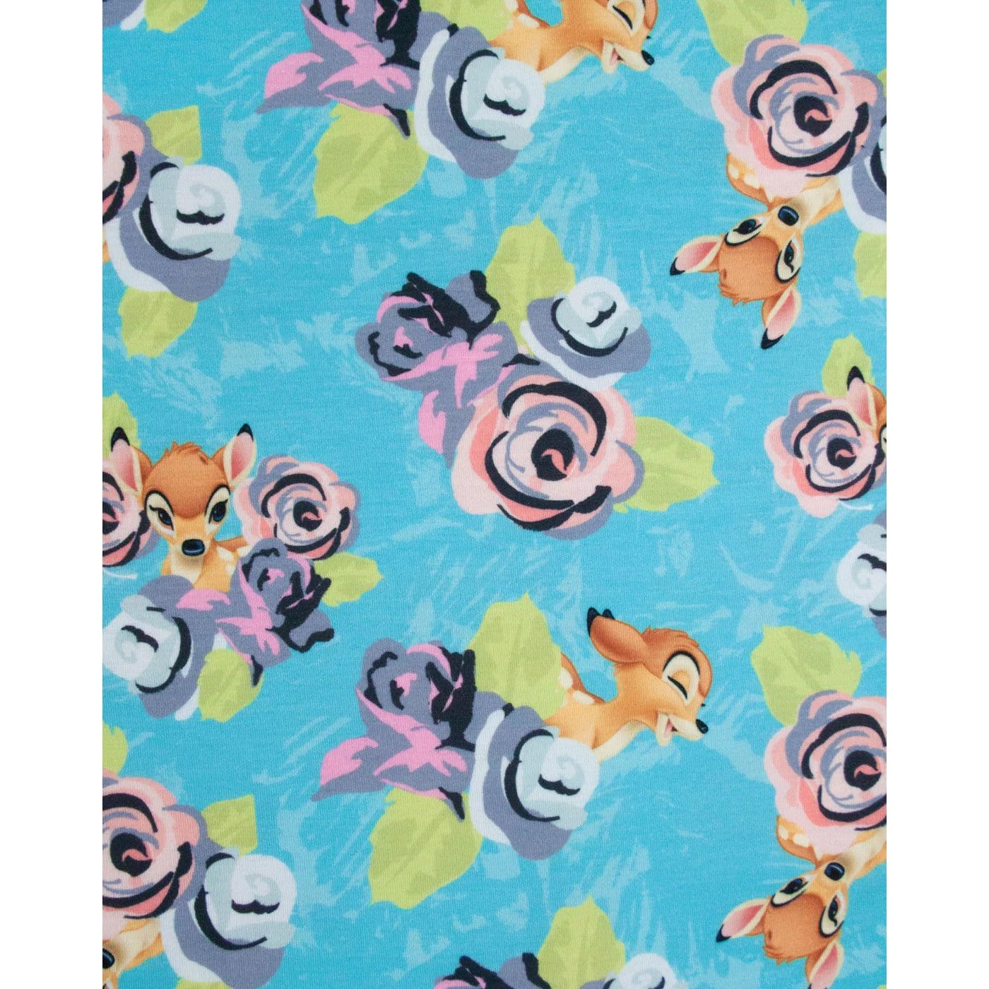 Pale Blue - Side - Bambi Girls Skater Dress