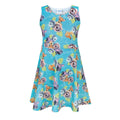 Pale Blue - Front - Bambi Girls Skater Dress