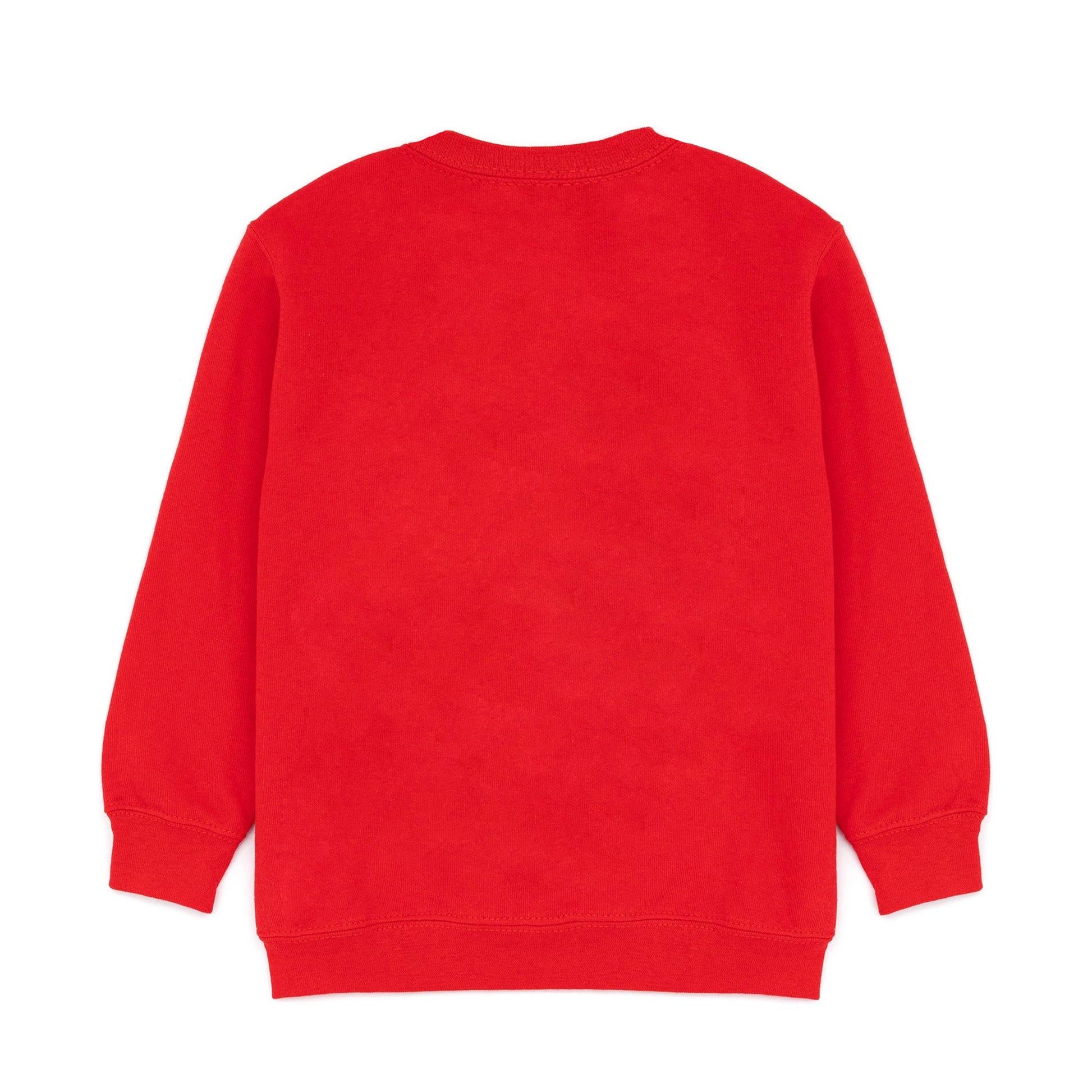 Red - Back - Paw Patrol Childrens-Kids Christmas Jumper