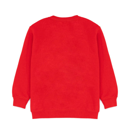 Red - Back - Paw Patrol Childrens-Kids Christmas Jumper
