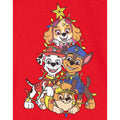 Red - Side - Paw Patrol Childrens-Kids Christmas Jumper