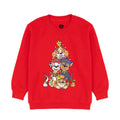 Red - Front - Paw Patrol Childrens-Kids Christmas Jumper