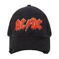 Black - Side - AC-DC Unisex Adult Logo Cap