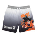 Black-Orange - Front - Dragon Ball Z Boys Swim Shorts