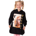 Black - Side - Barbie Girls Motivational Hoodie Dress
