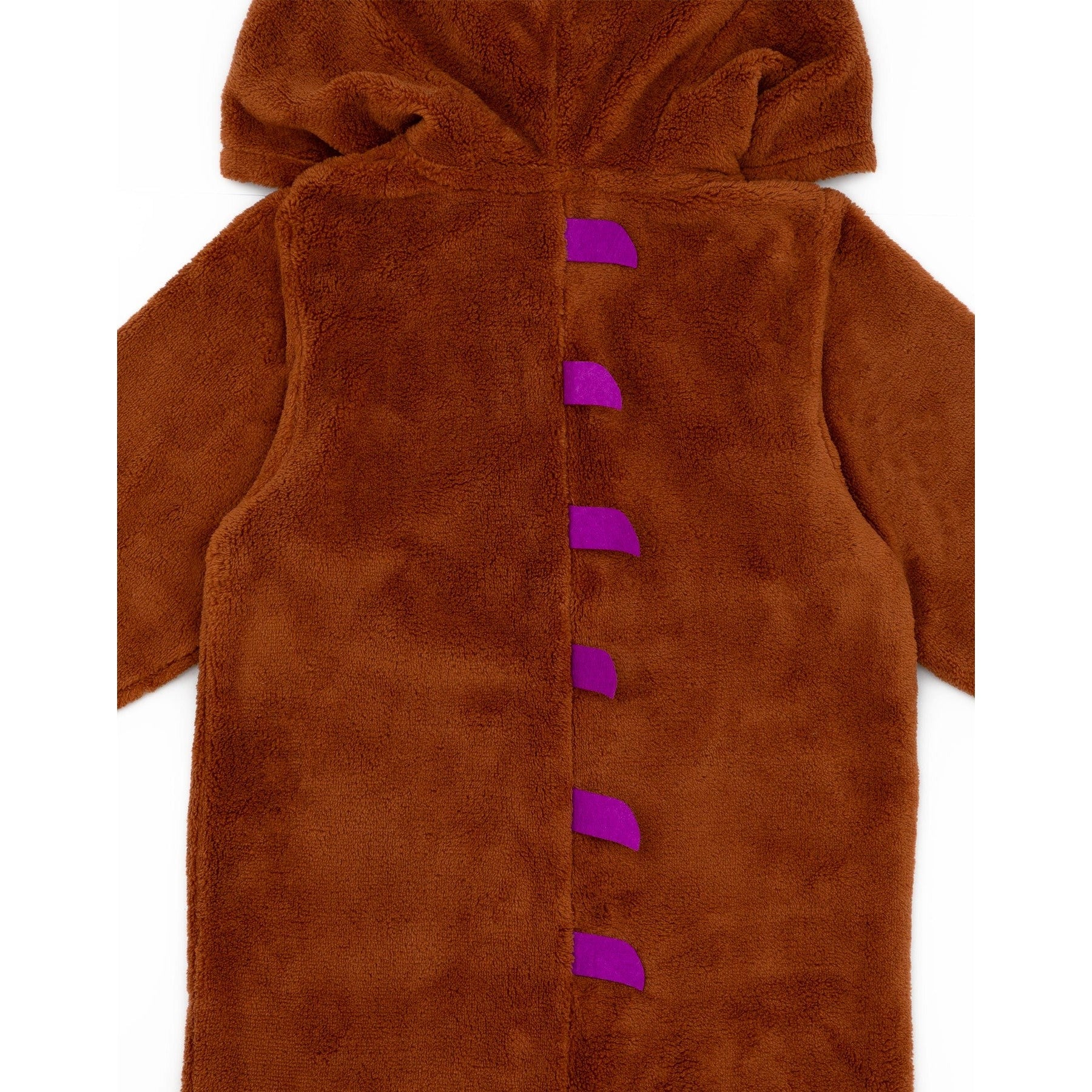 Brown - Back - The Gruffalo Childrens-Kids 3D All-In-One Nightwear