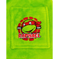 Green - Side - Teenage Mutant Ninja Turtles Boys Raphael Dressing Gown