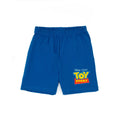 Yellow-Blue-White - Side - Toy Story Boys Woody Short Pyjama Set