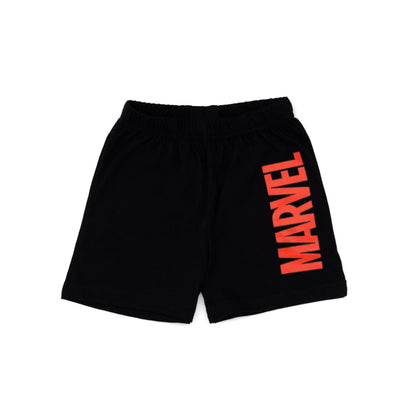 Grey-Black - Lifestyle - Marvel Boys Superhero Short Pyjama Set