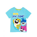Blue - Back - Baby Shark Boys Totally Jaw-Some! Short Pyjama Set