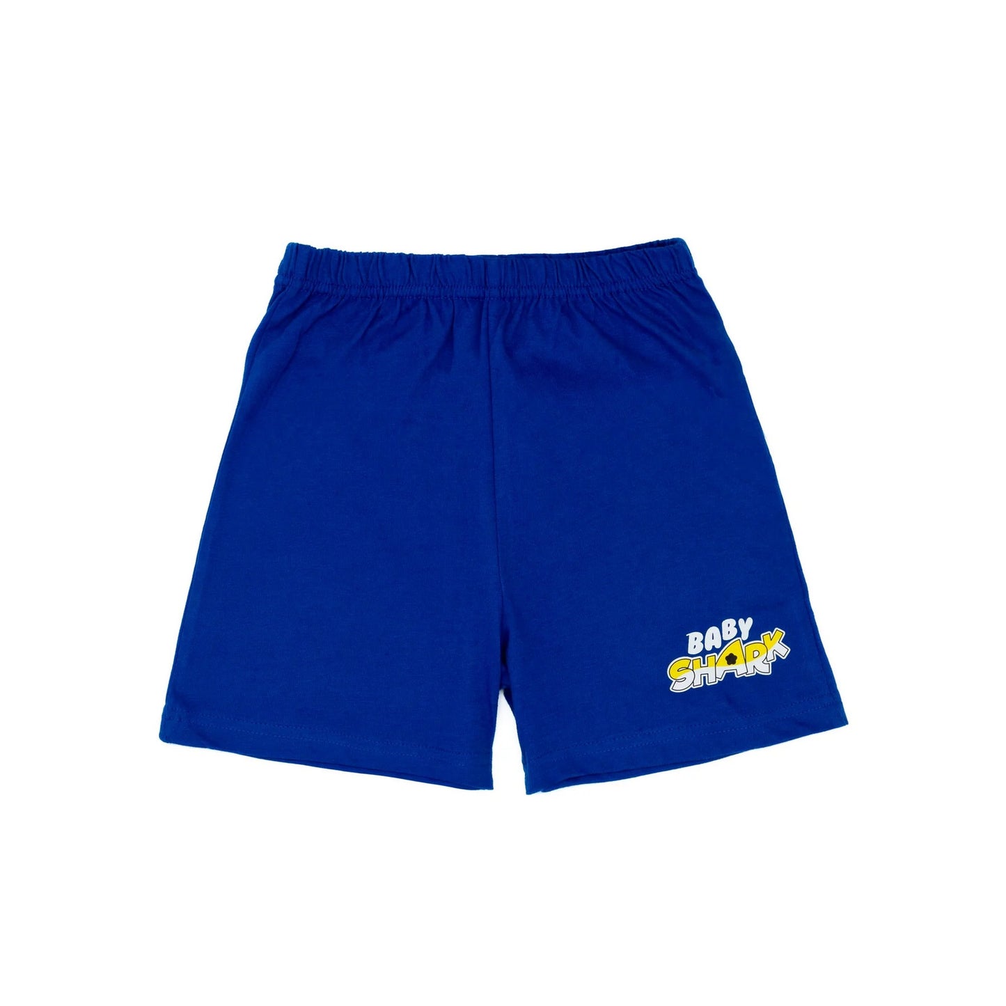 Blue - Side - Baby Shark Boys Totally Jaw-Some! Short Pyjama Set
