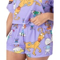 Purple - Lifestyle - Rugrats Womens-Ladies All-Over Print Short Pyjama Set
