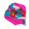 Multicoloured - Front - Trolls Girls Fleece Jumpsuit