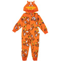 Orange - Front - The Gruffalo Childrens-Kids Zog 3D Ears All-In-One Nightwear