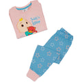 Pink-Blue - Lifestyle - Cocomelon Girls Long-Sleeved Pyjama Set