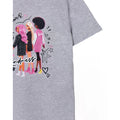 Grey - Close up - Barbie Girls There Is Power In Kindness Pose Marl Short-Sleeved T-Shirt