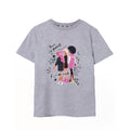 Grey - Front - Barbie Girls There Is Power In Kindness Pose Marl Short-Sleeved T-Shirt